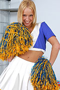 blonde teen cheerleader text sex