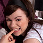 brunette teen sex text